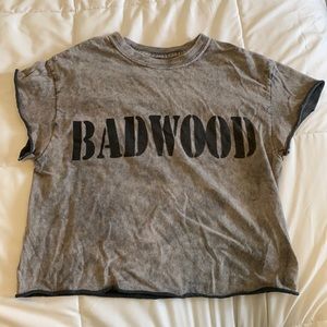 Badwood cropped top (bought it crop!!!)